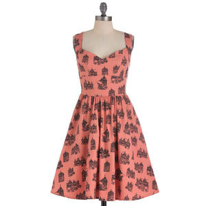 Sweetheart Victorian Houses Dress